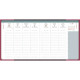AGENDA SEMAINIER ANDREA 16X16CM BORDEAUX