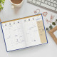 AGENDA SEMAINIER CÉLESTE 16X24CM BLEU