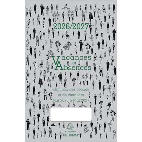 PLANNING VACANCES & ABSENCES MAI À MAI 2024/2025
