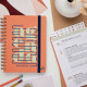 AGENDA PERPÉTUEL 21S ETERNY GRAPHIQUE 1 semaine par page à gauche + 1 page de notes