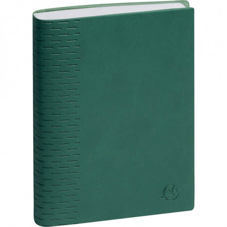 AGENDA JOURNALIER FORUM WINNER 12X17CM VERT 12 MOIS AOÛT À JUILLET.