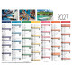 CALENDRIER MURAL 430X335MM TRADITION