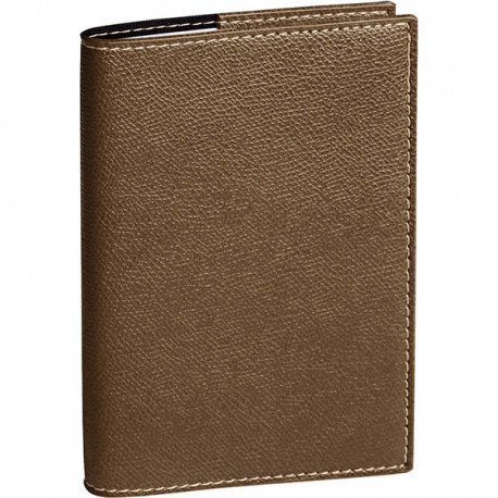 AGENDA SEMAINIER MINISTRE CLUB 16X24CM BRONZE 13 mois de Décembre à Décembre. La semaine sur 2 pages