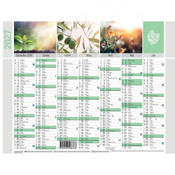 CALENDRIER MURAL 208X270MM EQUOLOGY