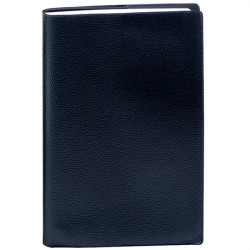 AGENDA DE POCHE UNIVERSITAIRE 10X15CM NOIR 13 mois Août à Août. La semaine sur 2 pages