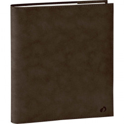 AGENDA SEMAINIER ANDREA 16X16CM BRUN
