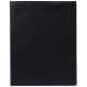 AGENDA SEMAINIER MANAGER 21X27CM NOIR 12 mois 1/2 de mi décembre à décembre. La semaine sur 2 pages