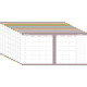 AGENDA SEMAINIER CÉLESTE 16X16 ROSE