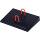 SOCLE EPHEMERIDE PLASTIQUE NOIR