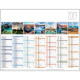 CALENDRIER MURAL 430X335MM LA TERRE