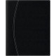 AGENDA SEMAINIER OMÉGA 27 FERRARA NOIR 20,7x26,8cm 12 mois Janvier à Décembre. La semaine sur 2 pages