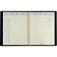 AGENDA SEMAINIER OMÉGA 27 FERRARA NOIR 20,7x26,8cm 12 mois Janvier à Décembre. La semaine sur 2 pages