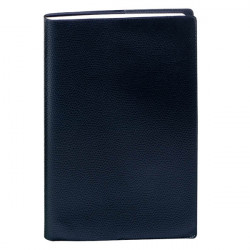 AGENDA SEMAINIER EXDI 10X15CM NOIR 12 mois Janvier à Décembre. La semaine sur 2 page
