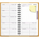 AGENDA SEMAINIER LADY ALYSSE 9X16CM JAUNE
