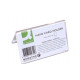 CHEVALET PLASTIQUE PORTE-NOM BTEX12 FORMAT 100X60MM