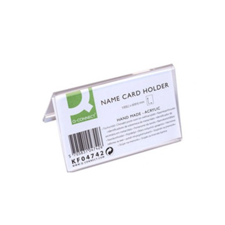 CHEVALET PLASTIQUE PORTE-NOM BTEX12 FORMAT 100X60MM