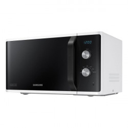 MICRO ONDES SAMSUNG MS23K3614AW 23L - 800W - 6 Niveaux de puissance - Dim LxHxP int. 33x21,1x32,4cm / ext. 48,9x27,5x37,4cm