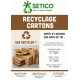 DEPOT CONTAINER COLLECTE CARTONS