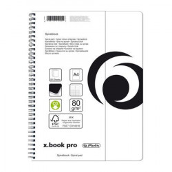 CAHIER A4 PURE STYLE 5x5 80G 160 PAGES BLANC perforé