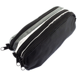 TROUSSE KANGARO 3 COMPARTIMENTS GRIS/BLANC/NOIR
