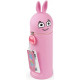TROUSSE SILICONE ROSE MARKY peut contenir jusqu'à 20 crayons