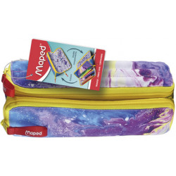 TROUSSE DOUBLE XXL FANCY ROSA MARMOR 2 faces réversibles