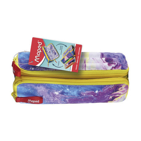 TROUSSE DOUBLE XXL FANCY ROSA MARMOR 2 faces réversibles