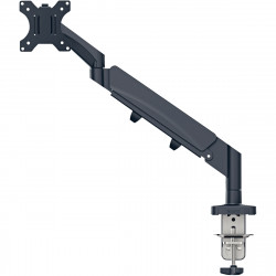 BRAS PORTE ÉCRAN PC LEITZ ERGO Réglage en hauteur : 185 -435 mm pivotement et rotation de l’écran à 180°, inclinaison de +90°/- 