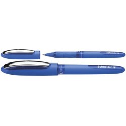 STYLO ROLLER POINTE METAL CAP OFF C2226ONE HYBRID C BLEU SCHNEIDER 183203