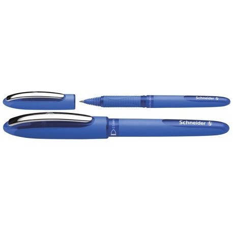 STYLO ROLLER POINTE METAL CAP OFF C2226ONE HYBRID C BLEU SCHNEIDER 183203