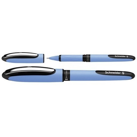 STYLO ROLLER POINTE METAL AIGUILLE CAP OFF ONE HYBRID N NOIR SCHNEIDER 183501