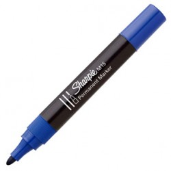 MARQUEUR PERMANENT  SHARPIE MATE OGIVE M15 NOIR SHARPIE