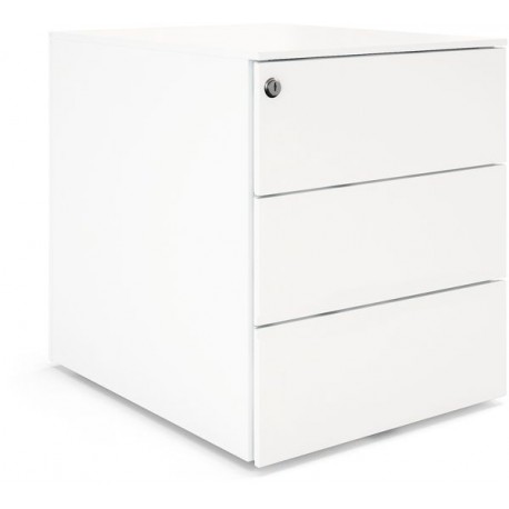 Caisson mobile Blanc 3 tiroirs