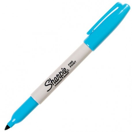 MARQUEUR SHARPIE FINE TURQUOISE 2025038