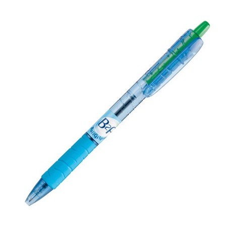STYLO BILLE RETRACT B2P BALL BE GREEN MOYEN VERT