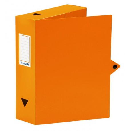 BOITE CLASST PP DOS 80 MM ORANGE 114304-02