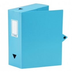 BOITE CLASST PP DOS 100 MM TURQUOISE 114429-01