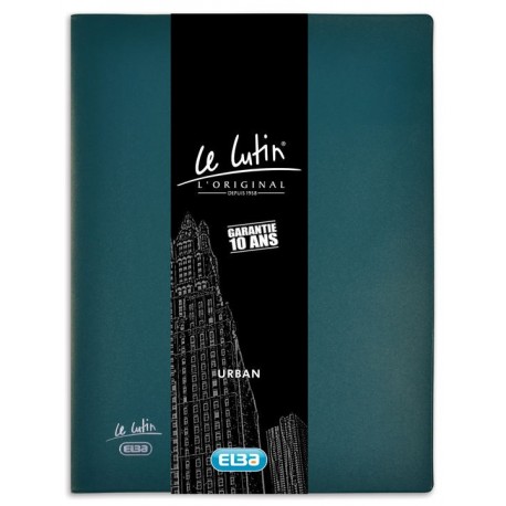 PROTEGE DOCUMENT LUTIN URBAN 60 VUES BLEU PETROLE 400091669