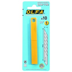 ETUI 10 LAMES CUTTER OLFA 9MM POUR SAC 1  8044