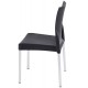 CHAISE POLYPRO NOIRE EMPILABLE