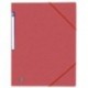 CHEMISES 3 RABATS ELASTIQUE CARTE OXORD TOP FILE A4 ROUGE FC *pqt10* 400118375