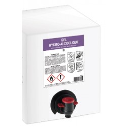 GEL HYDRO ALCOLIQUE 5L +POUSSOIR