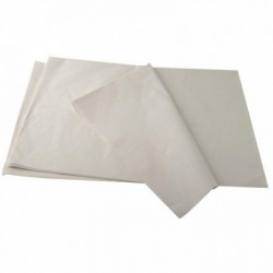 PAPIER DE SOIE BLANC PQT DE 26 FEUILLES 50X70CM