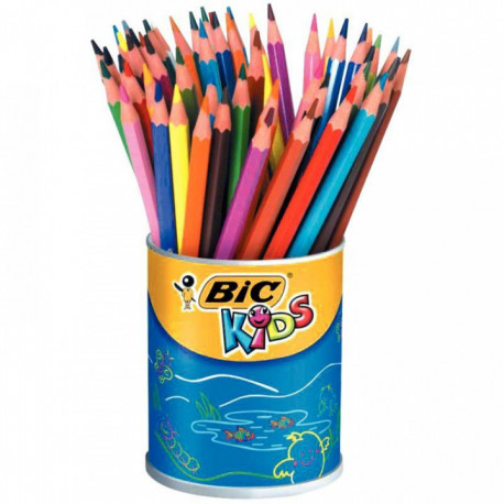 CRAYONS DE COULEUR EVOLUTION *POT DE 60* COULEURS ASSORTIS