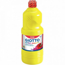 GOUACHE LIQUIDE GIOTTO FLACON 1L JAUNE EXTRA QUALITY