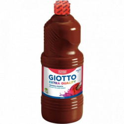 GOUACHE LIQUIDE GIOTTO FLACON 1L MARRON EXTRA QUALITY