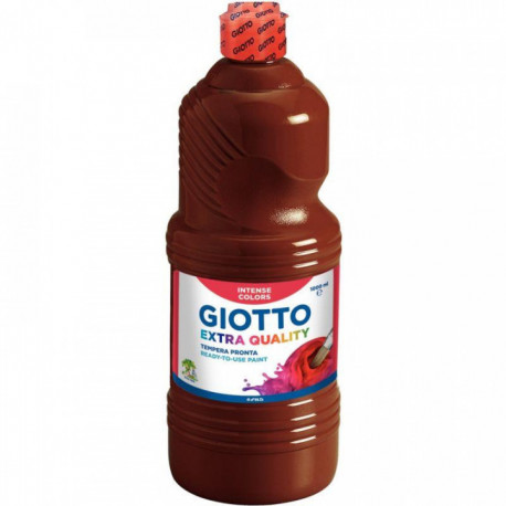 GOUACHE LIQUIDE GIOTTO FLACON 1L MARRON EXTRA QUALITY