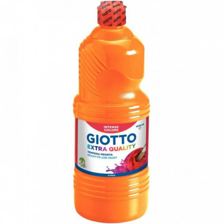 GOUACHE LIQUIDE GIOTTO FLACON 1L ORANGE EXTRA QUALITY