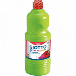 GOUACHE LIQUIDE GIOTTO FLACON 1L VERT PRINTEMPS EXTRA QUALITY