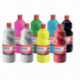 CARTON DE 8 FLACONS 1L DE GOUACHE LIQUIDE GIOTTO DONT 1 LITRE OFFERT COULEURS AS